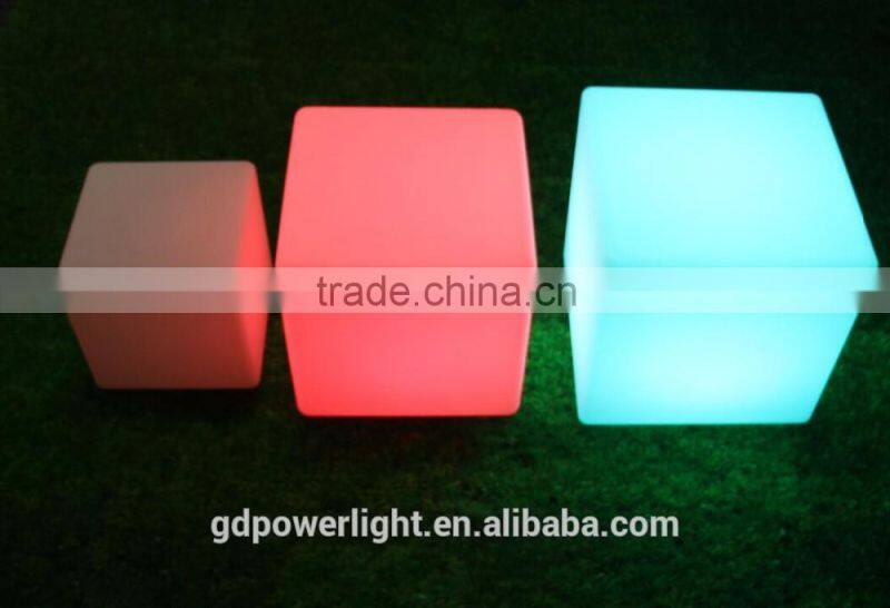 LED light decotative cube with remote control C002