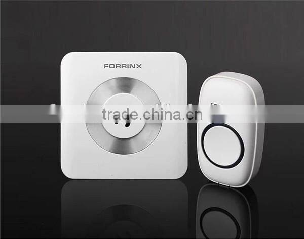 2015 NEW product wireless doorbell dull polish high-end doorbell