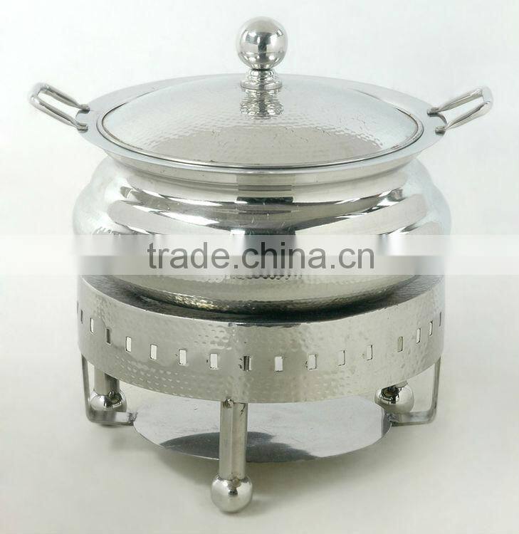 Steel Cheffing Dish, Wedding & Party utensils, food serving dish, hot keeping dish, Catering item, Hotel & Restaurant utensils