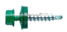 HEX WASHER HEAD SELF DRILLING SCREWS WITH BONDED SEALING WASHER