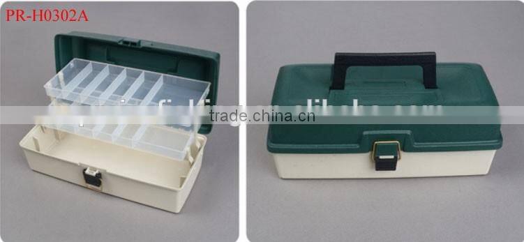 33*16*13cm Fishing equipment storage box Multifunction Waterproof Plastic Fishing Tackle Box