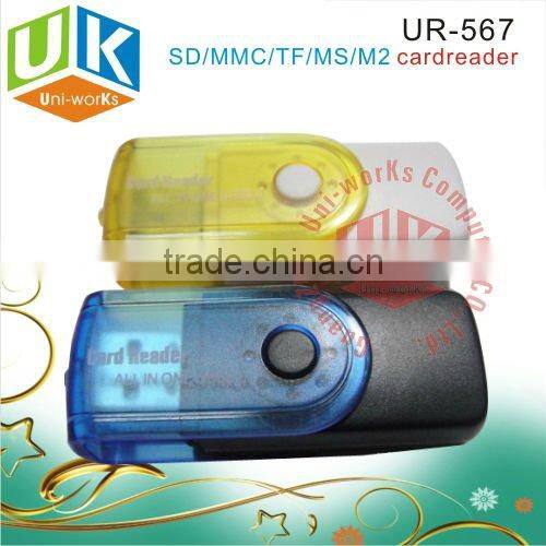 USB 2.0 all in one multi card reader