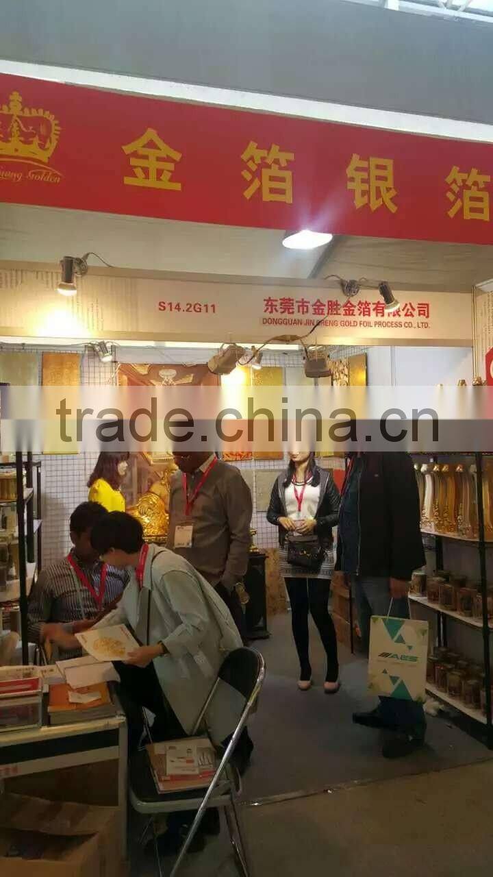 100% pure silver foil to decoration furniture