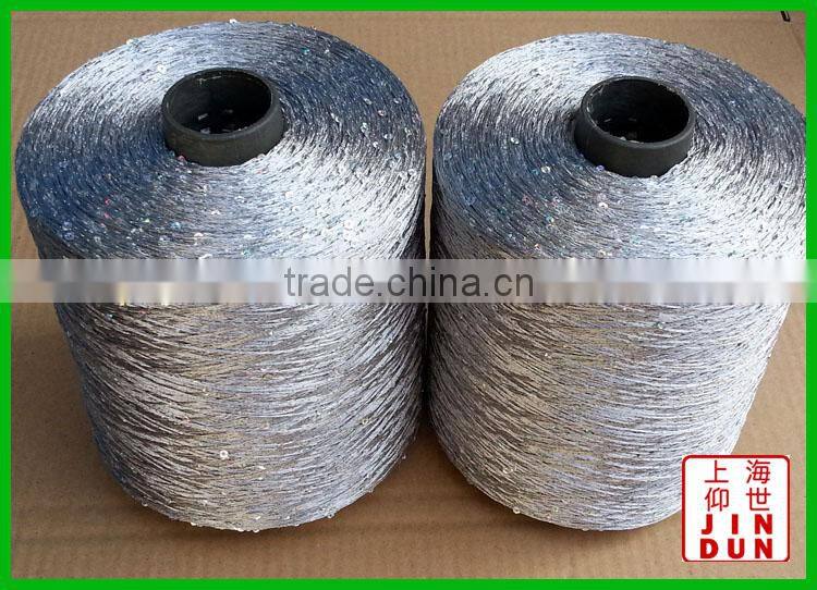 2014 polyester fashion thread with 3mm/2mm sequin