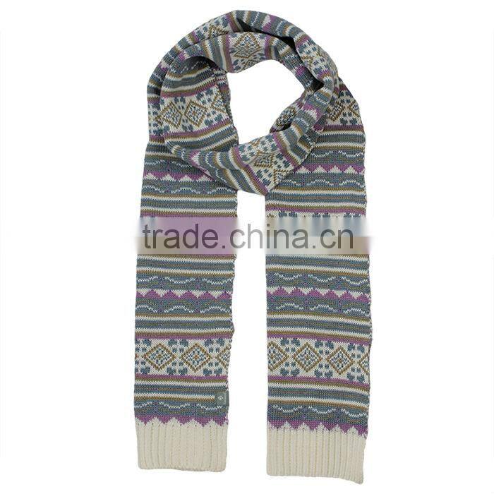 FASHION KNITTED SCARF AND HAT SET/KNITTED WINTER SETS/KNITTED SCARF AND HAT WITH TOP BALL /POMPOM HAT/CABL DESIGN HAT