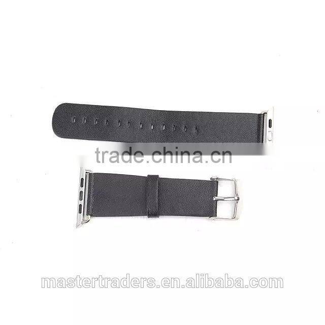Cheap Colorful PU Leather Watch Band Wrist Strap For 42MM Apple Watch MT-3565