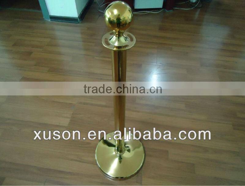 Golden Rope barrier for international 5 - star hotel