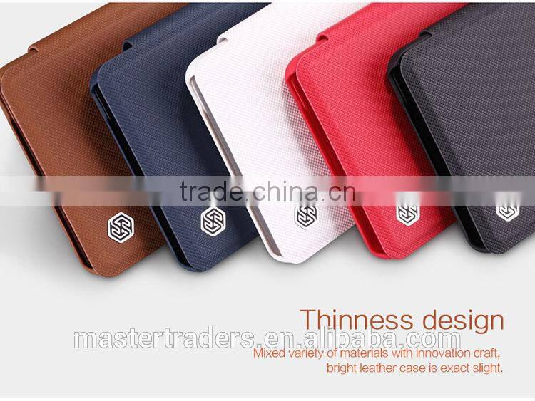 Original NILLKIN Ming Series Stand Holder Flip Wallet PU Leather Case With Card Slot For Xiaomi Note MT-3362