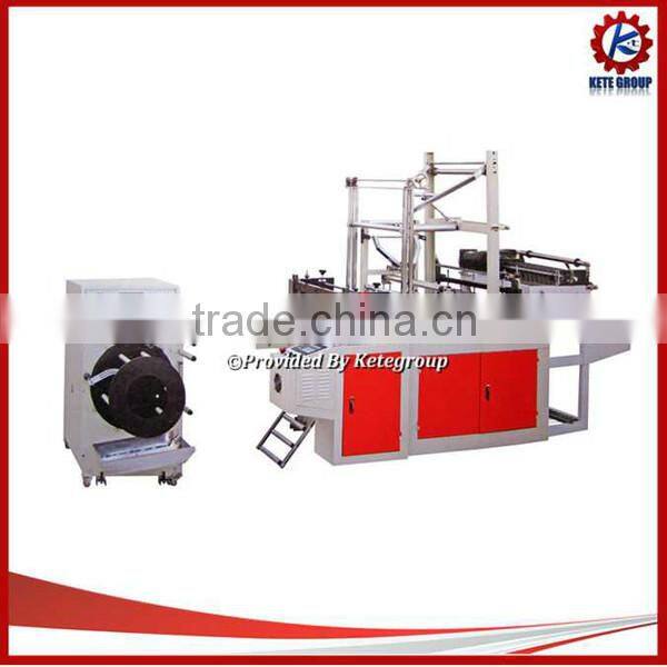 The automatic high speed refuse bags making machine