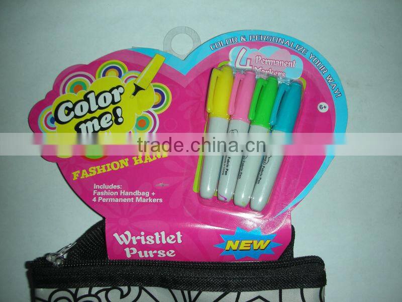 Drawing fashion handbag for kids