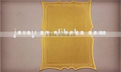 high quality gold foil paper Stickers Embossed