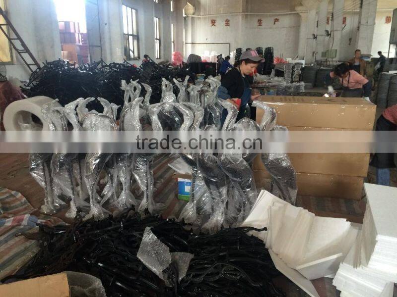 43 Inch Sculptured Cranes in Bronze Finish