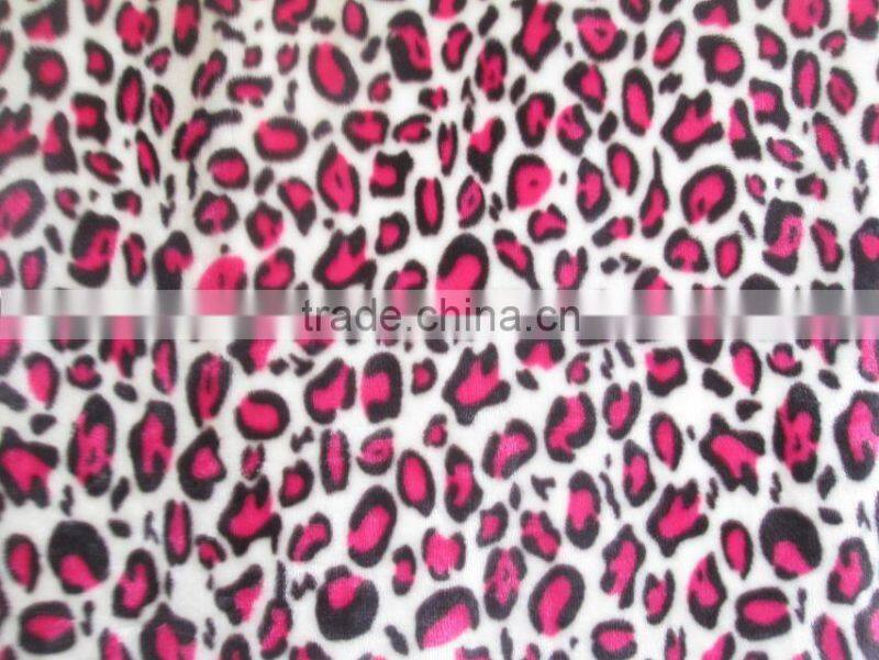 100% polyester flannel fleece fabric