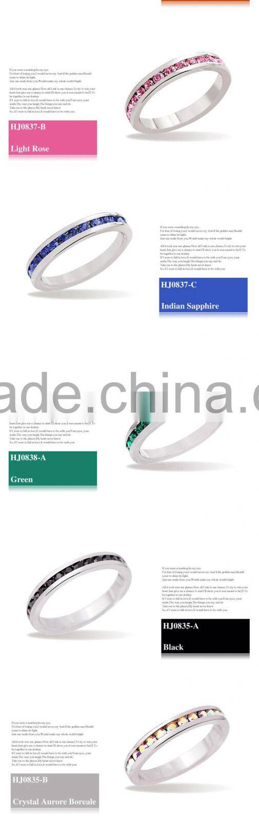 fashion aquamarine wedding big ring designs