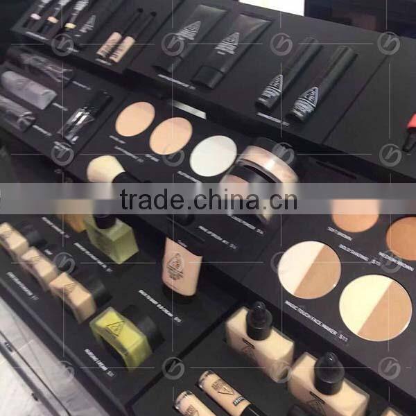 cosmetic display for eye shadow, exhibition show table