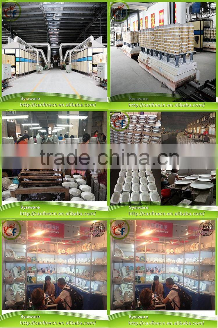 Wholesale high quality corelle ceramic dinnerware used restaurant ,heat resistant porcelain ceramic salad bowl