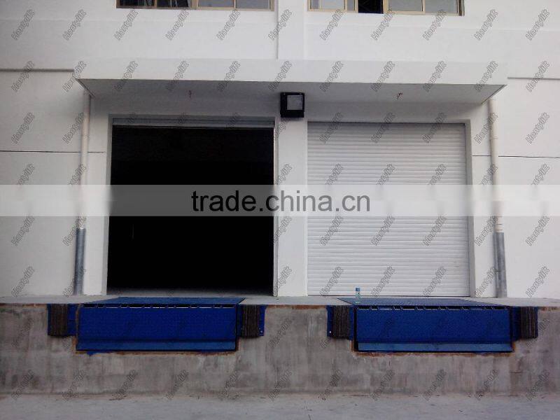 stationary heavy duty garage forklift dock leveler