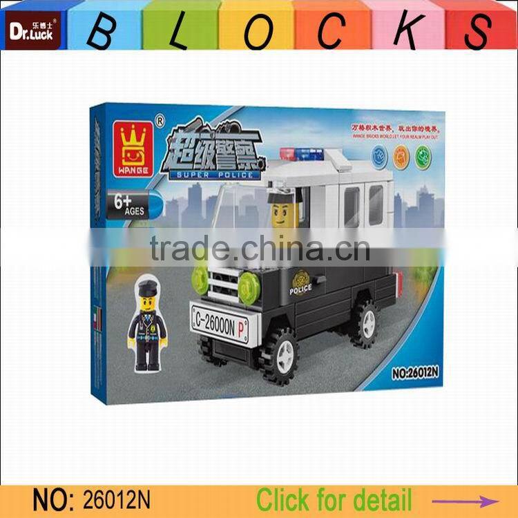 mini Super Police Block Set building toys for boys