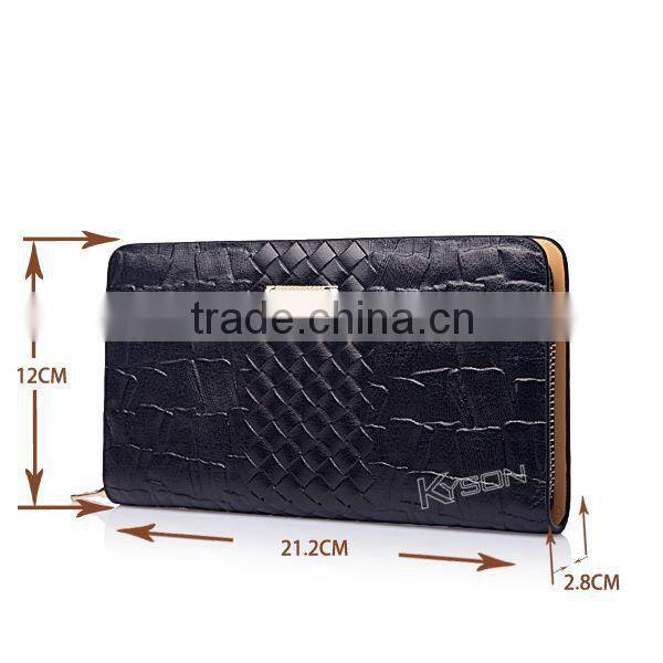 Unique mens pure leather wallet