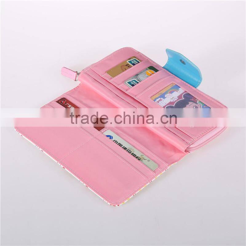 New Wholesale Import Fashion Designer Pu Girl Wallet By China Manufacturer