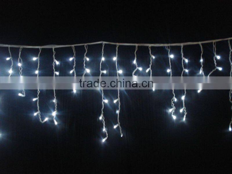 LED icicle Holiday Light , icicle lights for street decoration