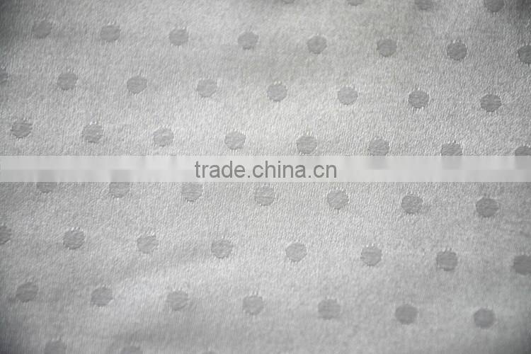 Fancy dot pattern 180gsm polyester jacquard fabric