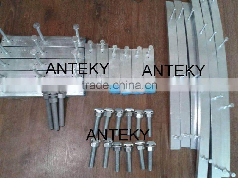 cast in anchor channel