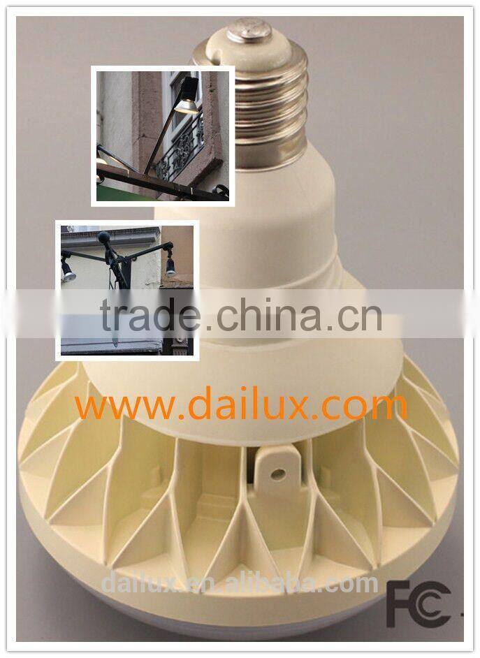 China manufacturer pure white Ip65 e27 e26 base 18w par38 led bulbs