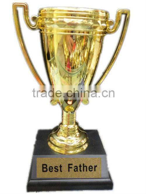 Gift Gold Cup , plastic trophy