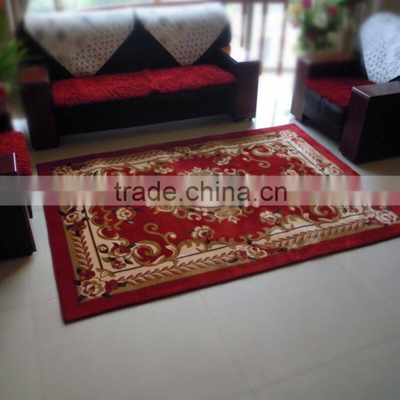 3D Foam backed floor carpet sofa carpet