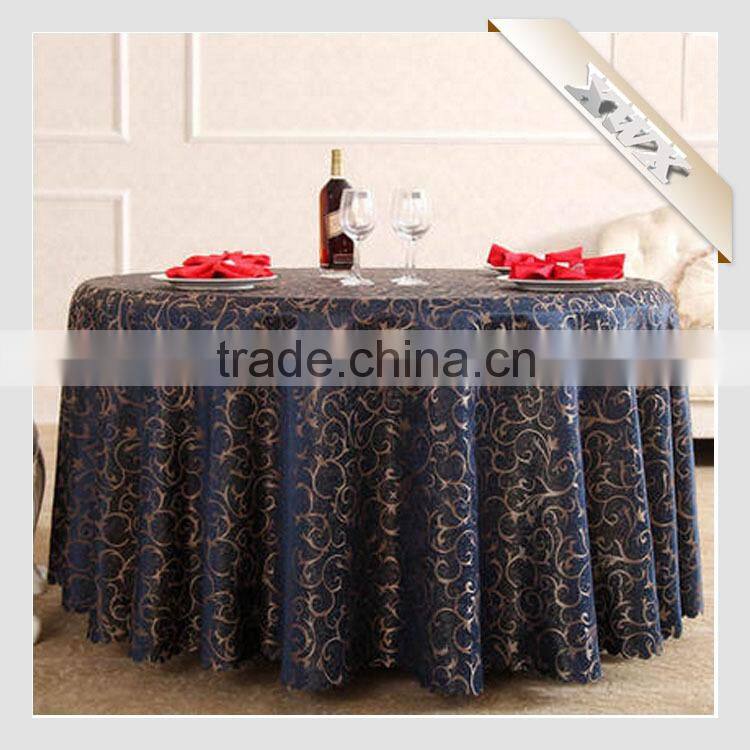 100% Polyester Round Sequin Table Cloth for Restaurant