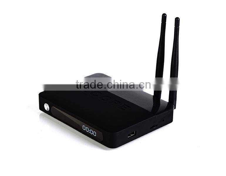 2015 wholesale Octa Core Android TV BOX Android 5.1 RK3368 4K HD H.265 Bluetooth 4.0 2GB 16GB KODI Media Player