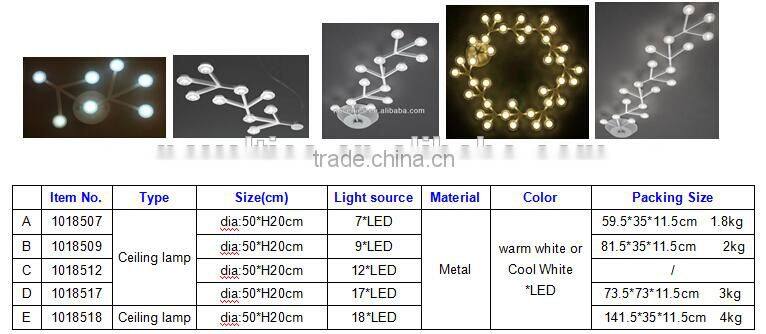 Good quality decorative ceiling led light for home/office