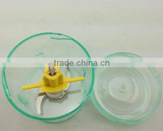 Sweet printing CE/ROHS approval mini plastic electric food chooper