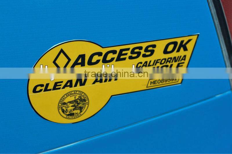 magnetic large custom car sticker (M-B42)