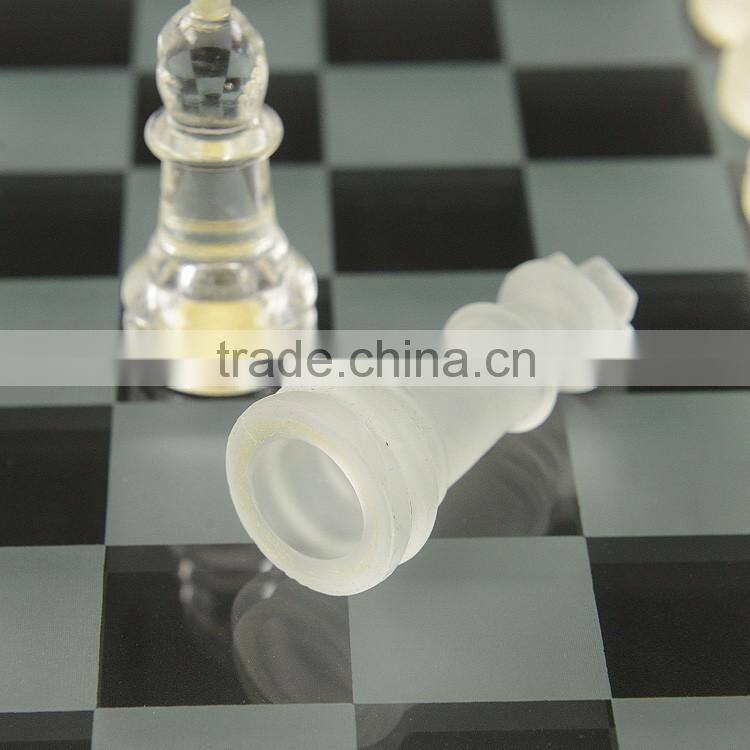 Hot sale cheap 3d crystal chess set for game