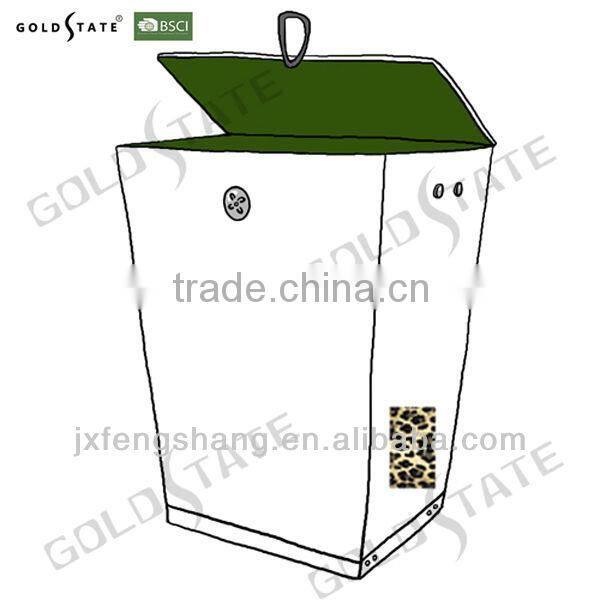 Promtional leopard print big capcity storage box/container