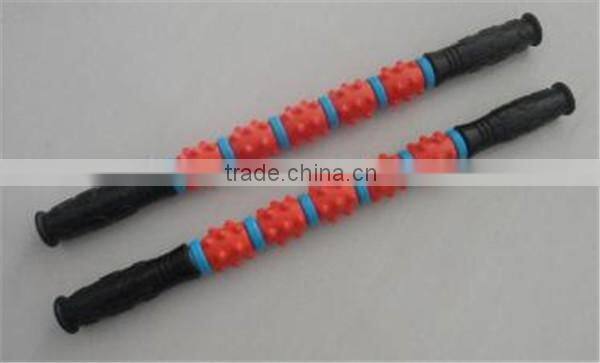 hot sale Simplicity Fastion Fitness-Mad Travel Muscle Roller nine-wheeled Massage Stick