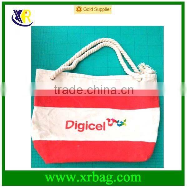 Custom eco recycle canvas tote shopping bags