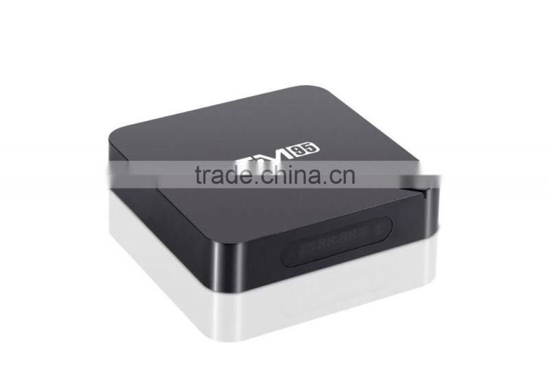 Factory box Amlogic S905 quad core 5.1 lollipop s905 tv box EM95 KODI media player