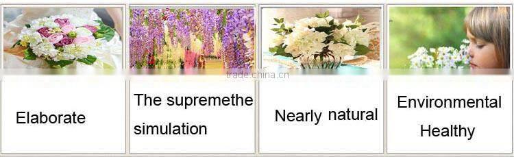 Chinese wholesale real looking artificial wisteria plant