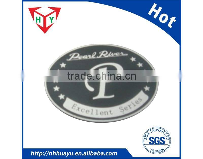 Custom Etching nameplate trademark