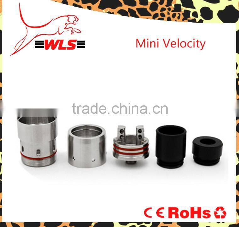WLS New Design Velocity 1:1 Mechanical Rda Clone Mini Size Velocity Rda