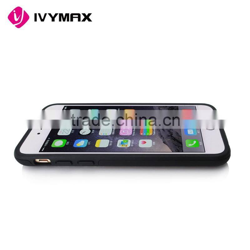 IVYMAX Red Mini Crystals Rhinestones Desire Candy Skin Cover with Soft TPU Frame For Iphone 6s phone case