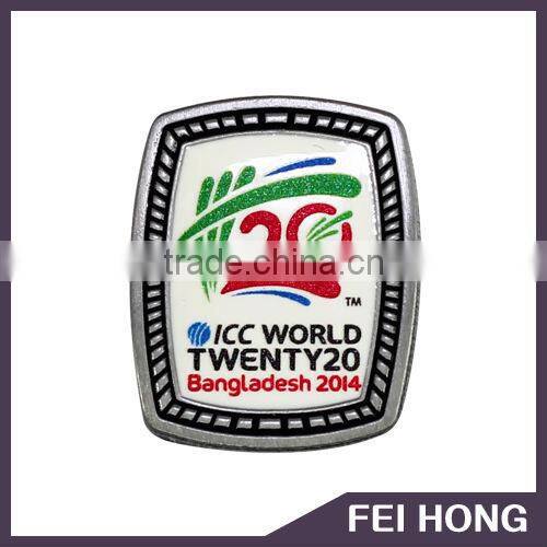 Own design custom made wholesale printing lapel pin for promotion gift