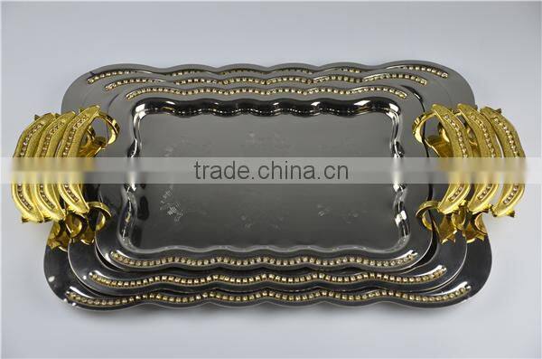 stainless steel fast food tray T254