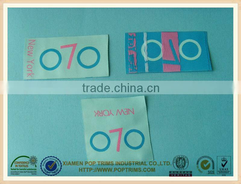 New design custom Woven Label for garment