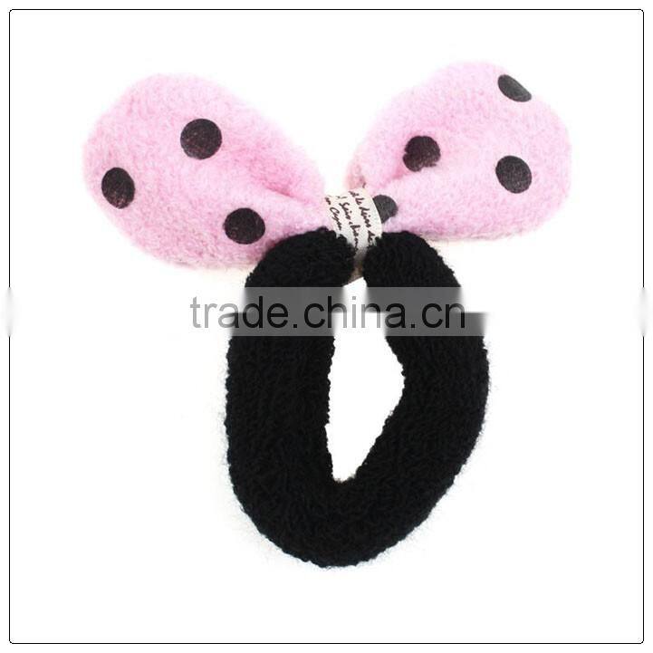 Fancy Design Classic Best Price Girls Bow Elastic Band for Hair