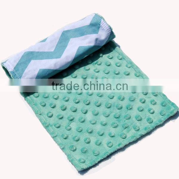 100% Cotton Size of 21cmX45cm Anti Pilling Mint White Easy Burp Cloth