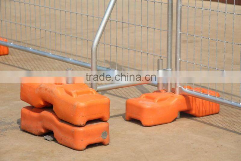 Wholesale cheap price Australia standard temporary security fencing with concrete feet